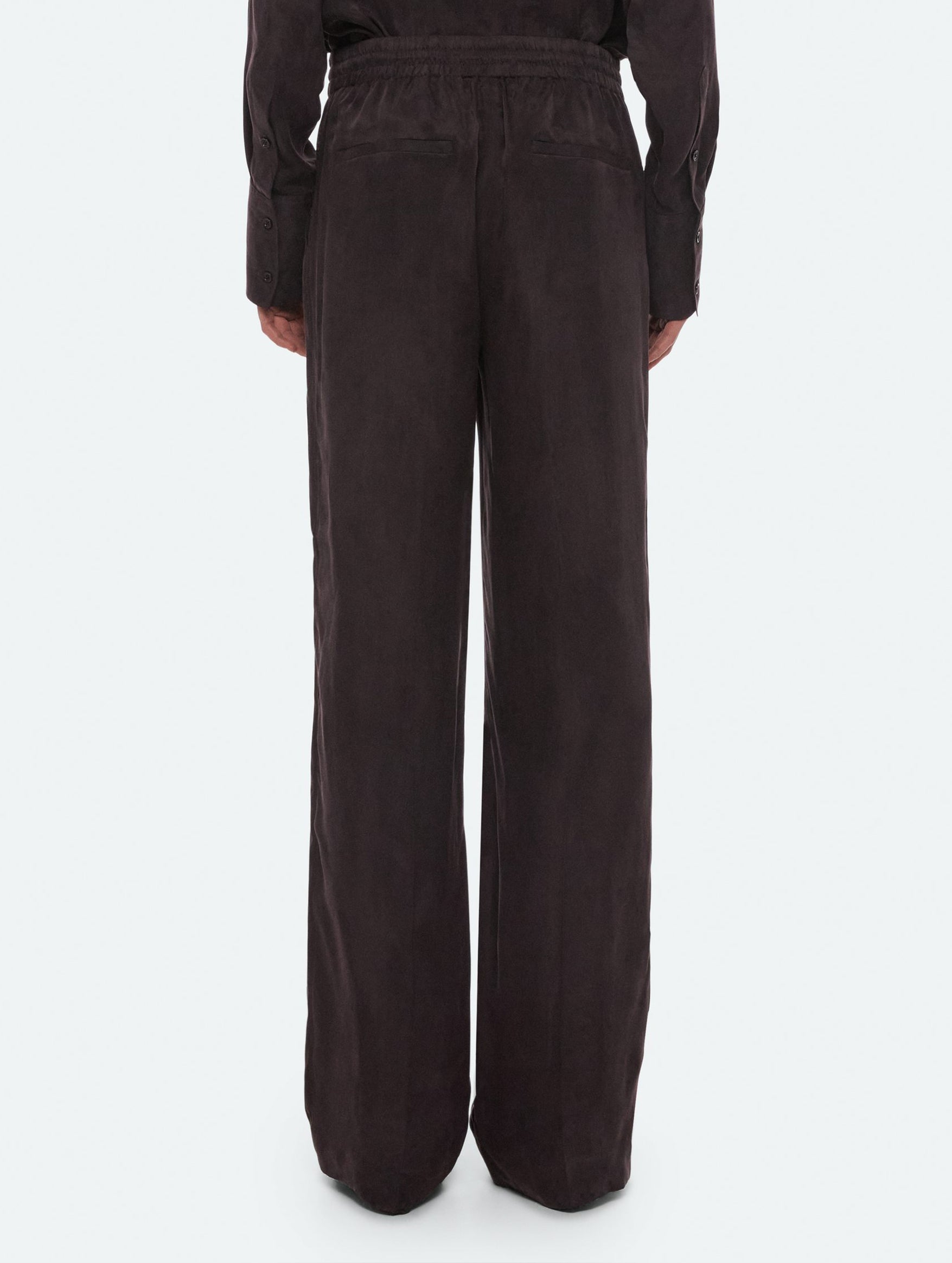 Fluid Pullon Pant in Truffle