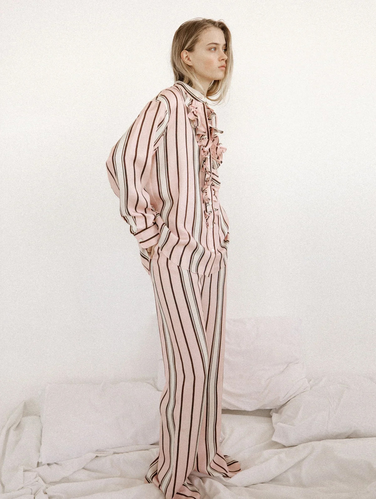 For the Frill Of It Shirt in Neopolitan Ice Cream