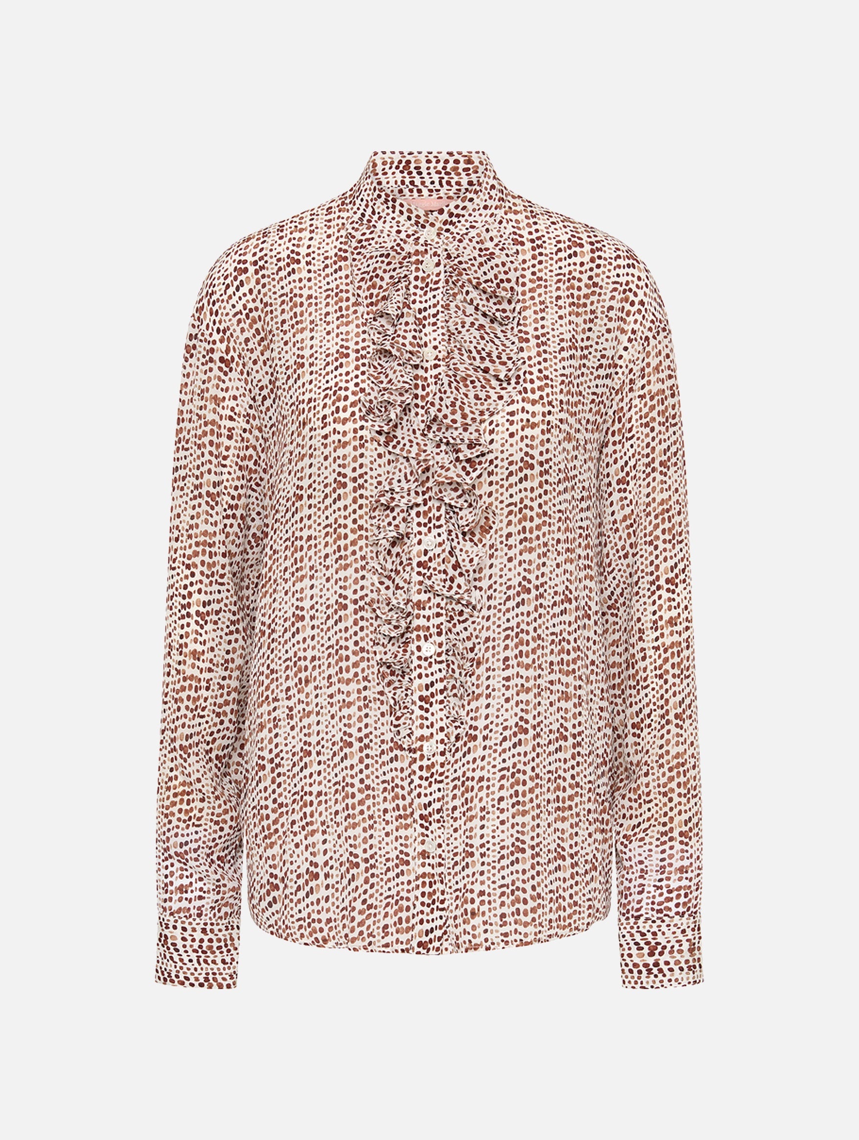 For the Frill Of It Shirt in Polka Shell