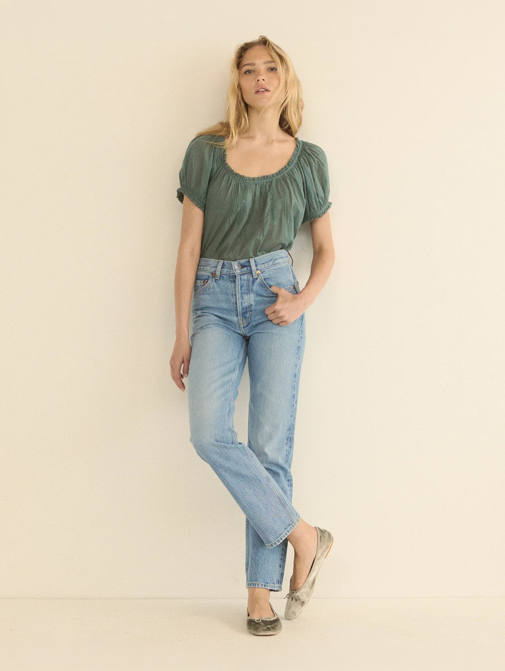 Frederica Top in Seafare
