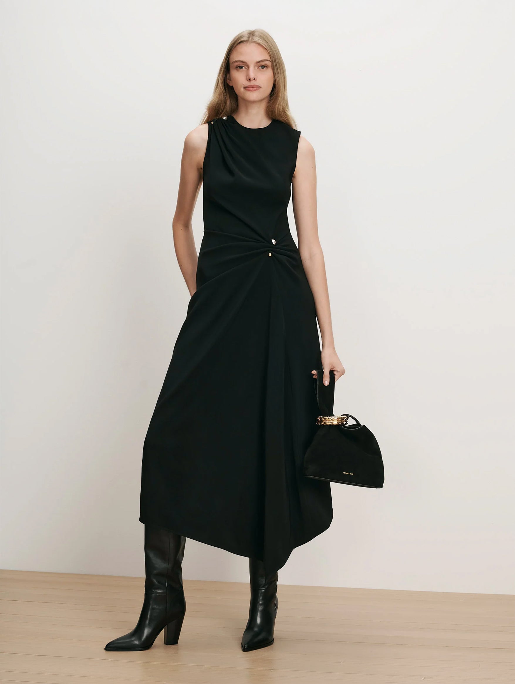 Freja Dress in Black