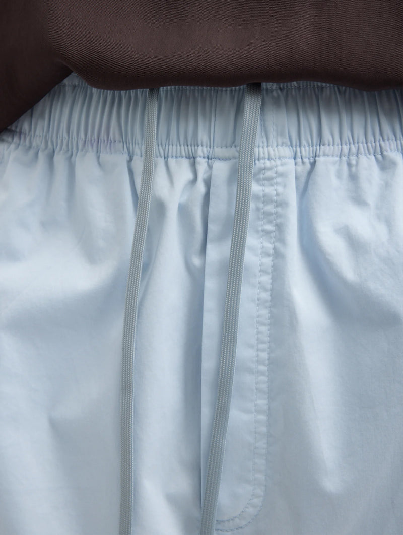 Garment Dyed Silky Cotton Winslow Pull On Pant in Pale Blue (Regular)