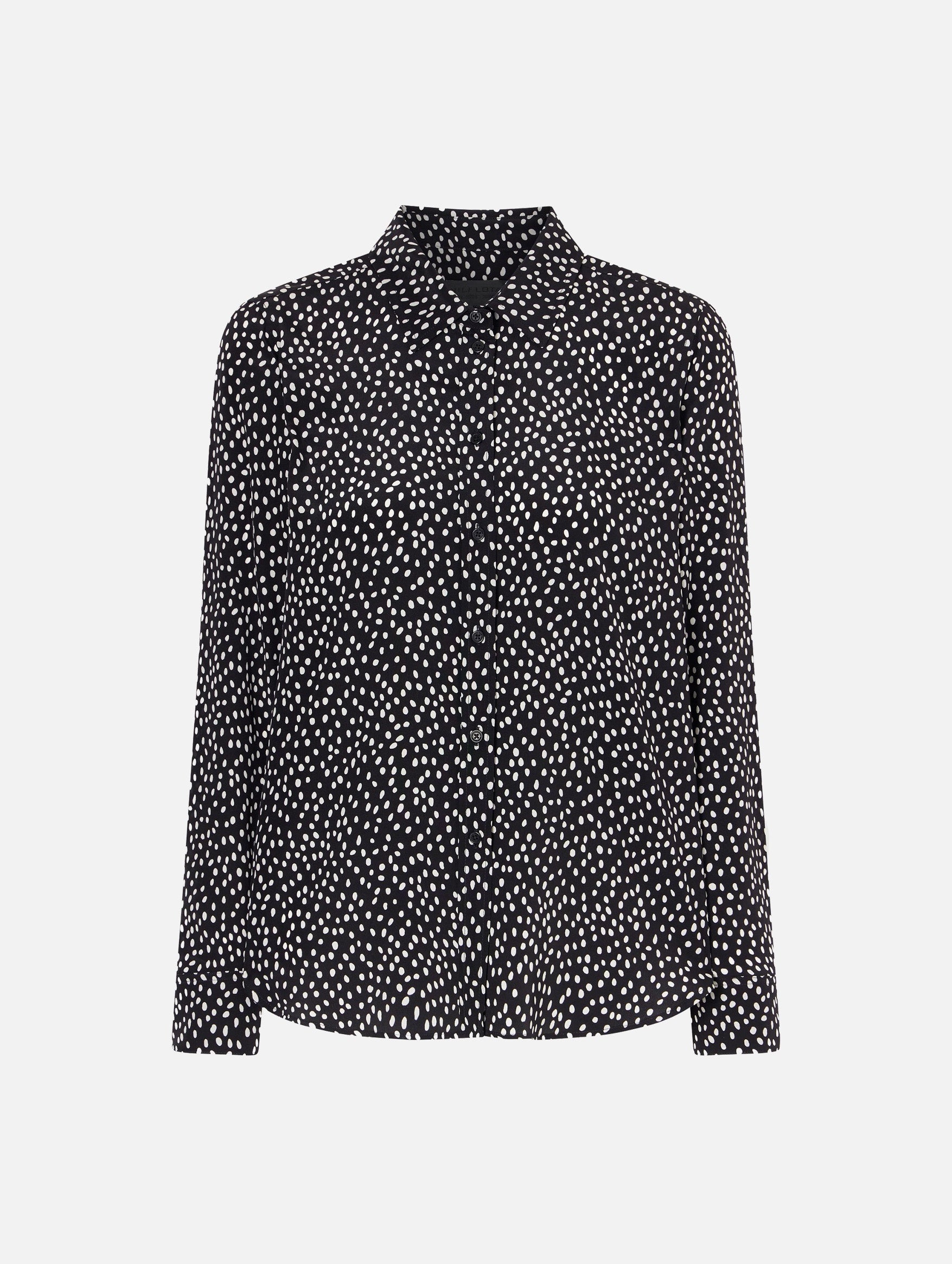 Gaia Slim Shirt in Wild Dot