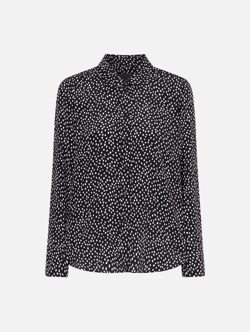 Gaia Slim Shirt in Wild Dot