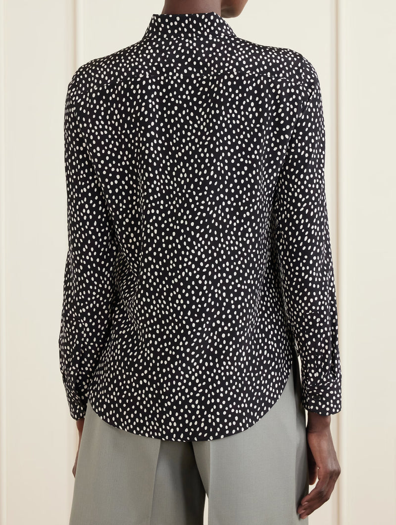 Gaia Slim Shirt in Wild Dot