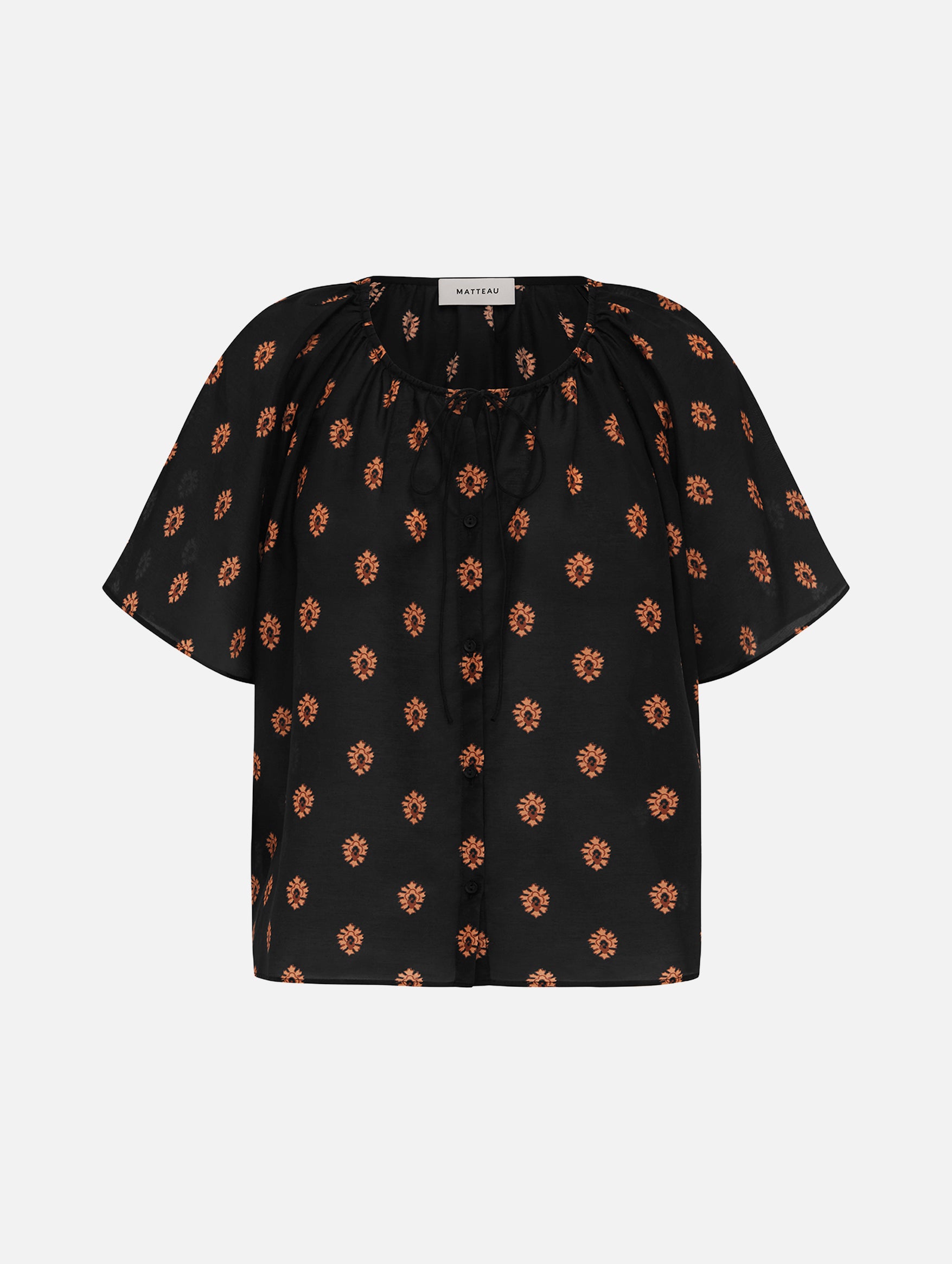Gathered Blouse in Vida
