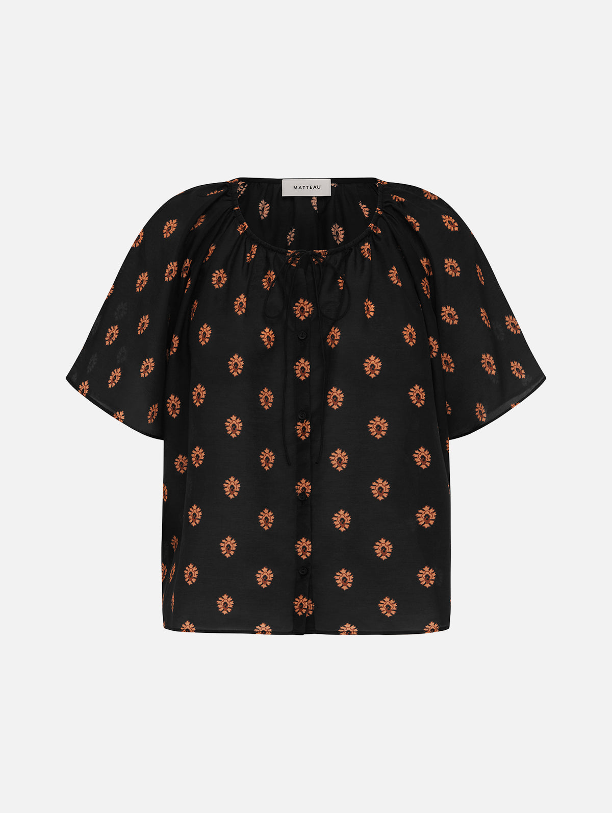 Gathered Blouse in Vida
