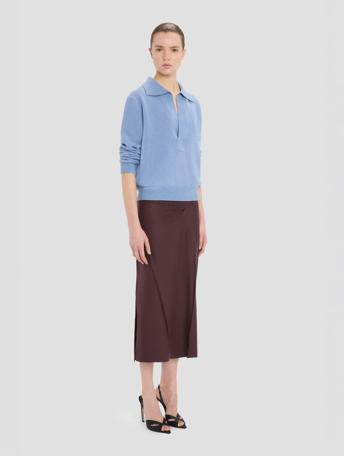 Genevieve Jumper in Ocean Mist Melange