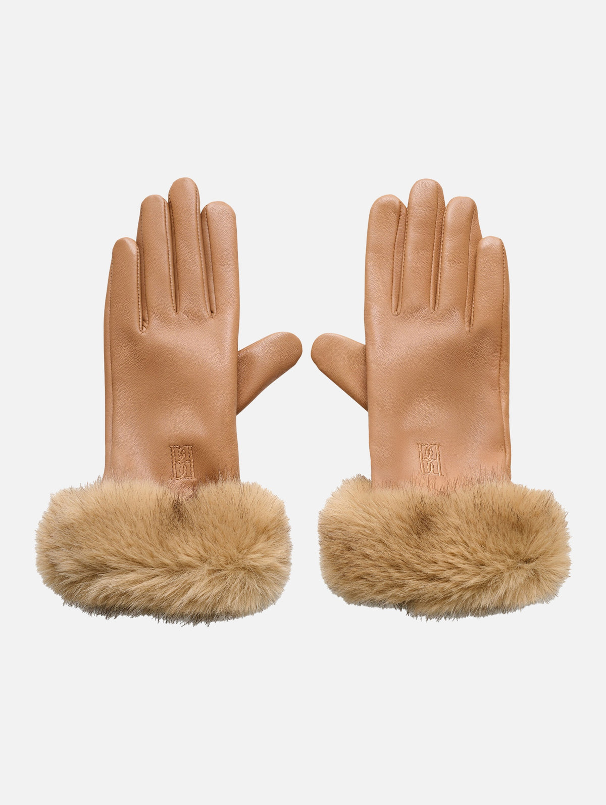 Genna Leather Gloves in Tannin