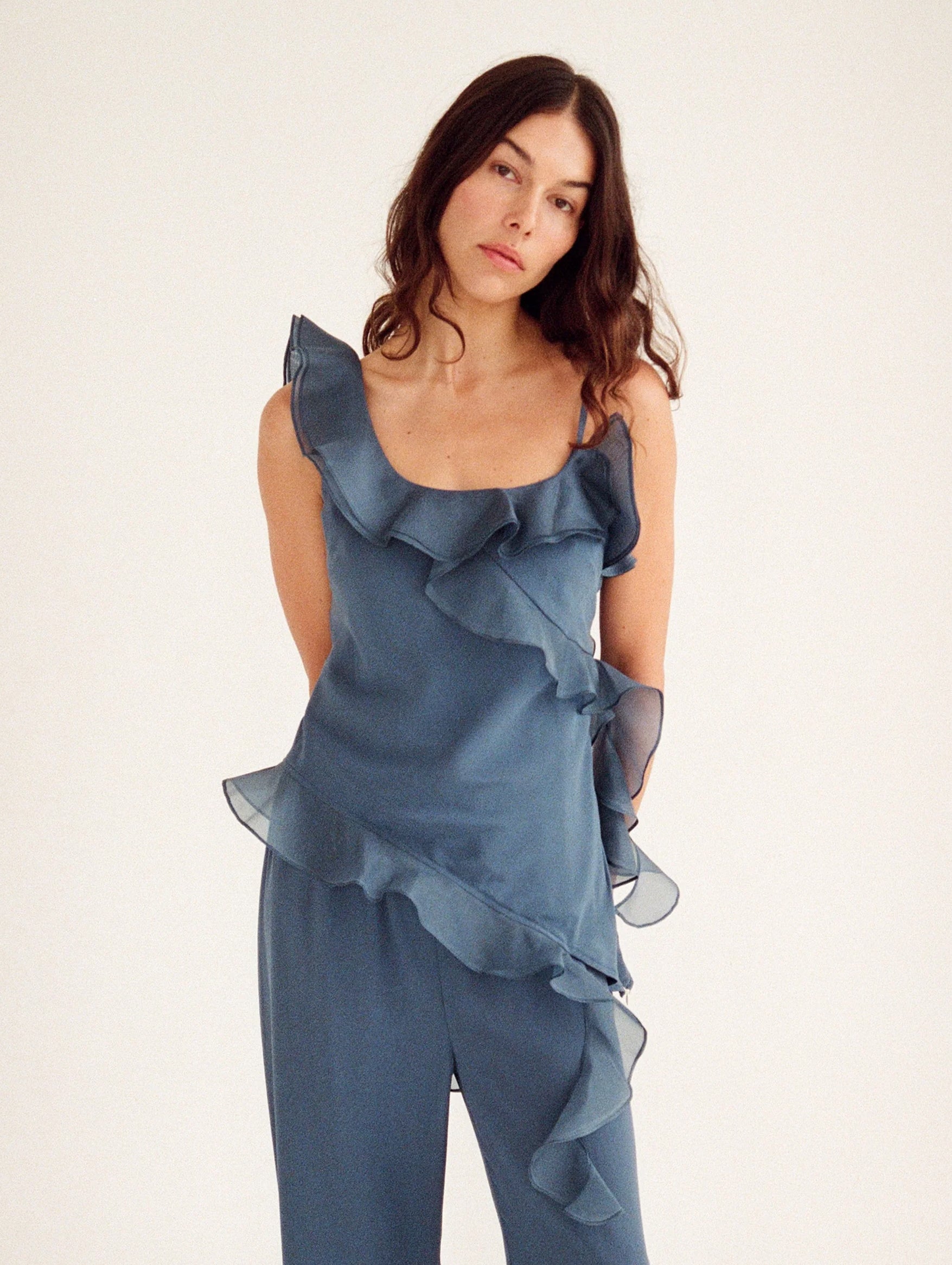 Gentle By Nature Top in Vintage Navy