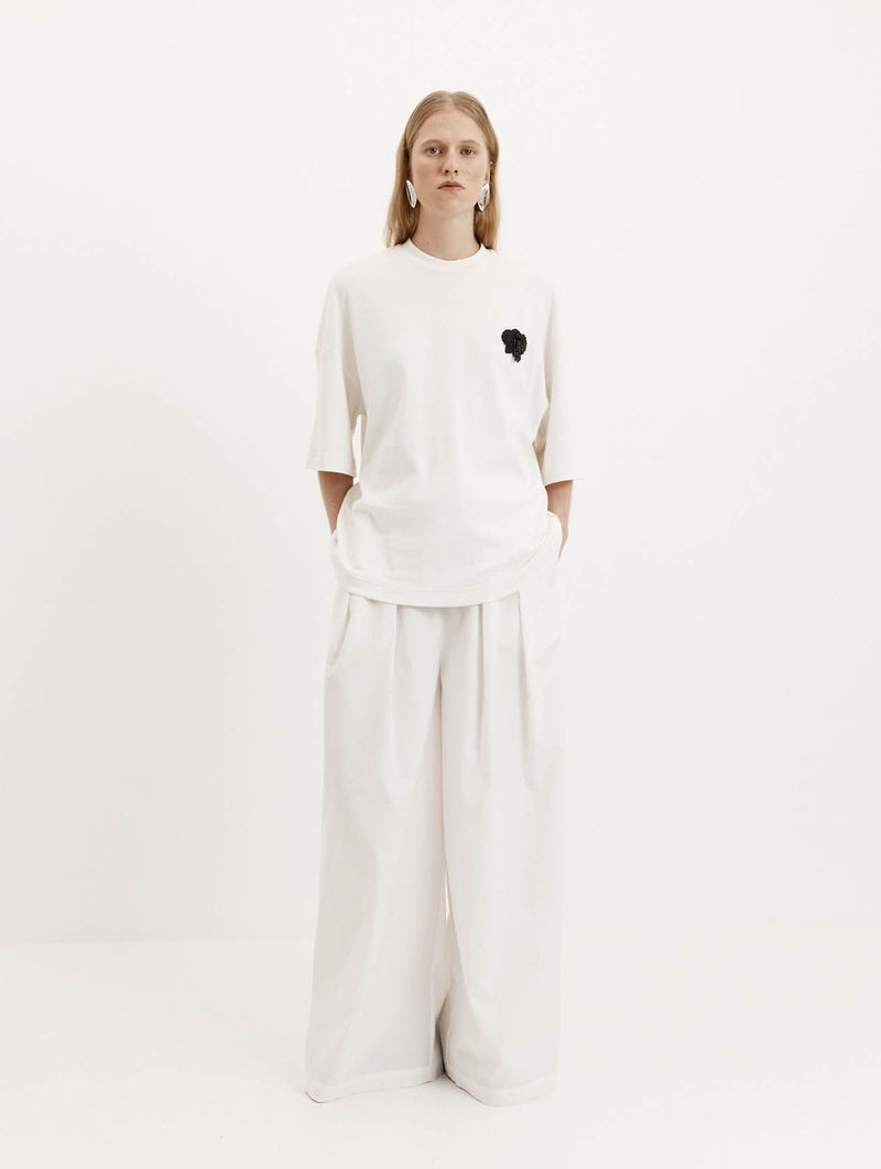 Gio Trouser in White