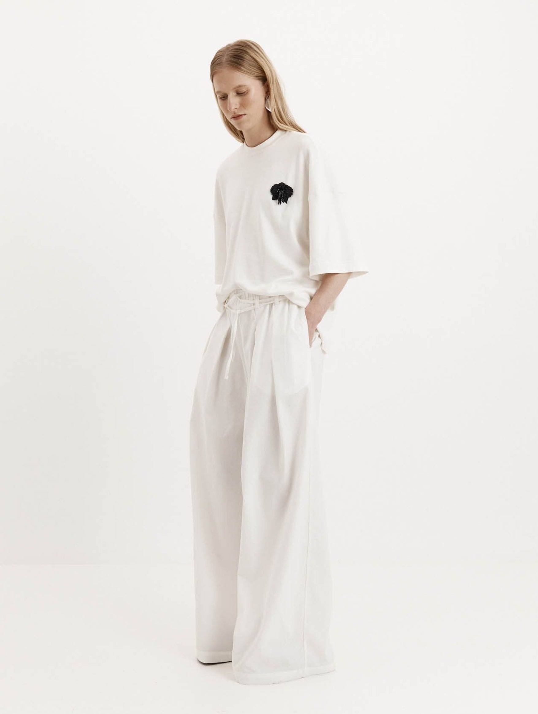 Gio Trouser in White