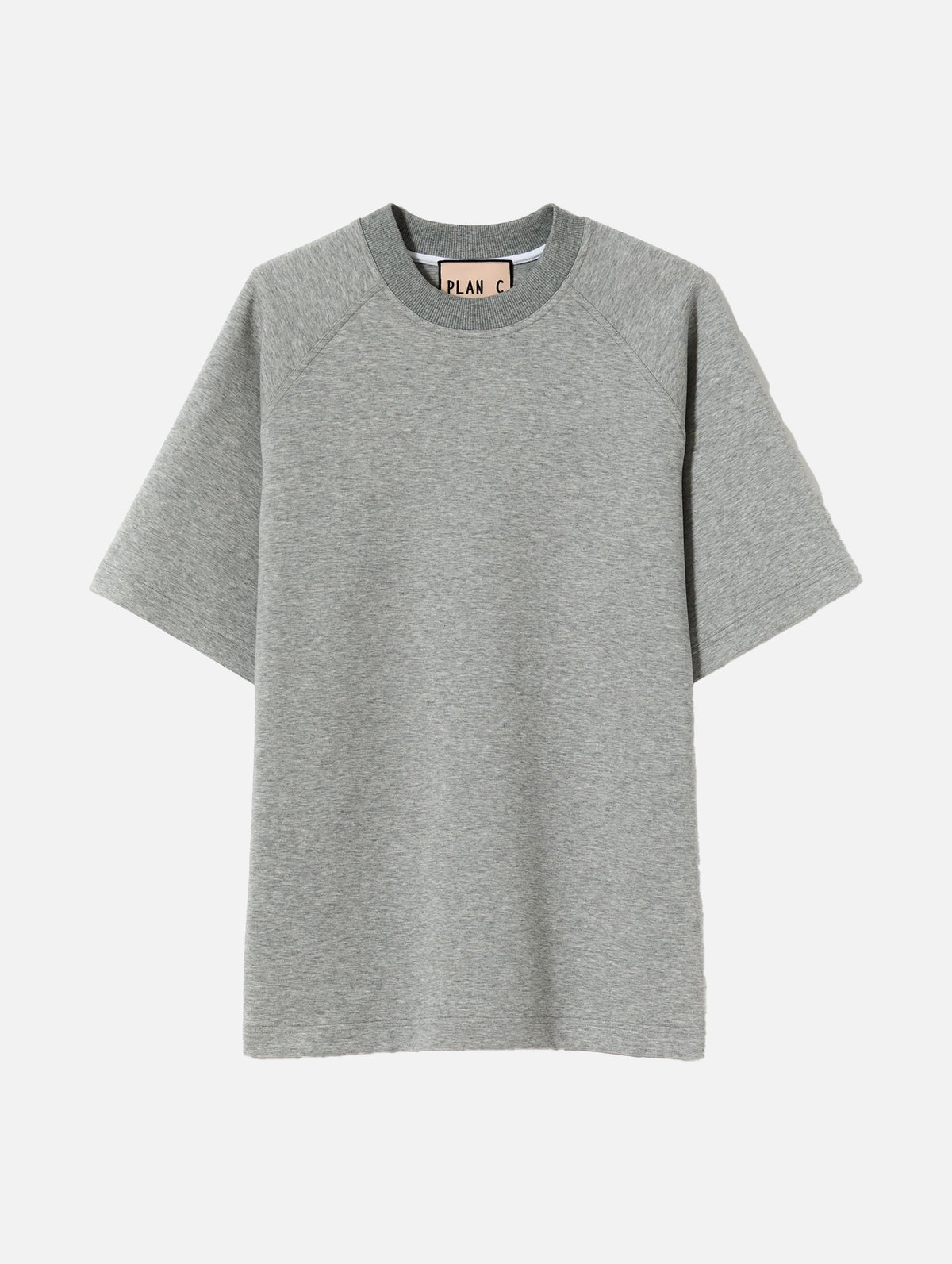 Short Sleeve Sweater in Grey