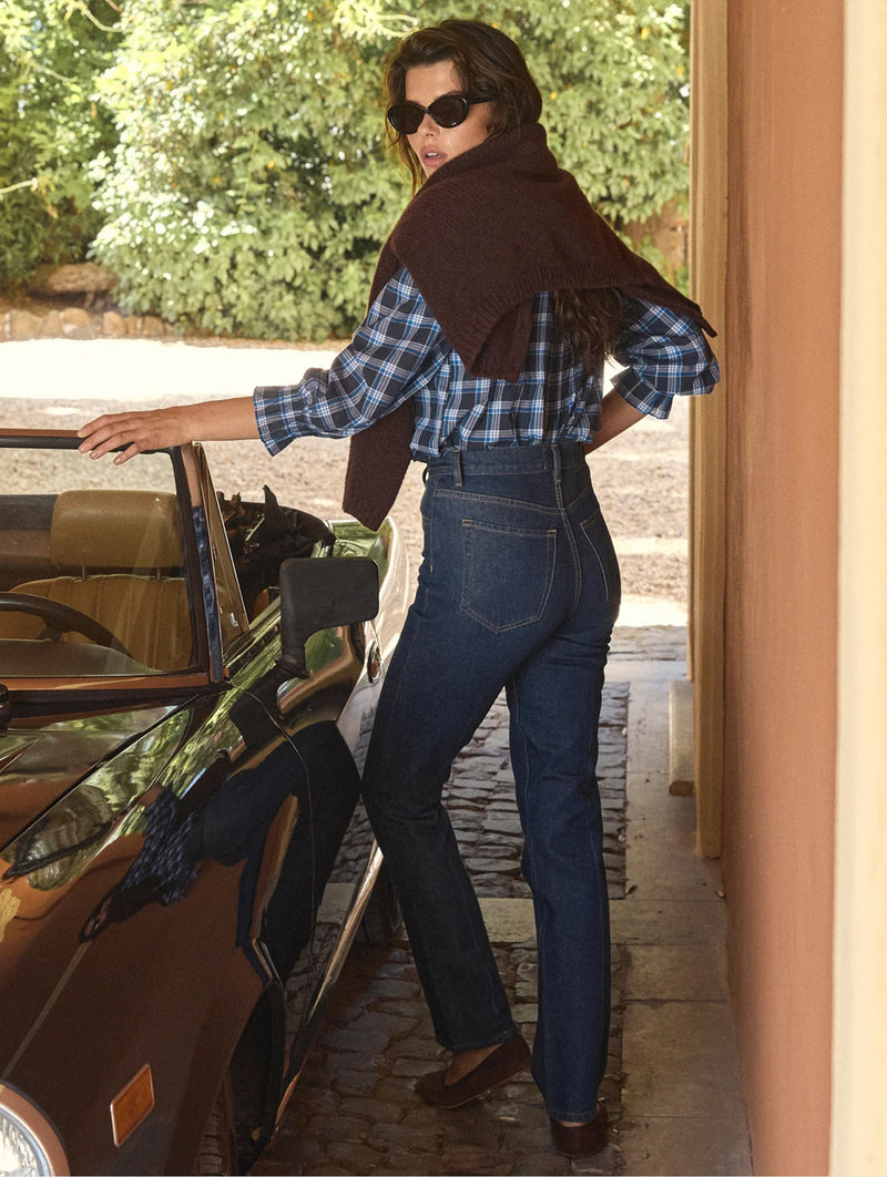 Hardy Top in Valmont Plaid