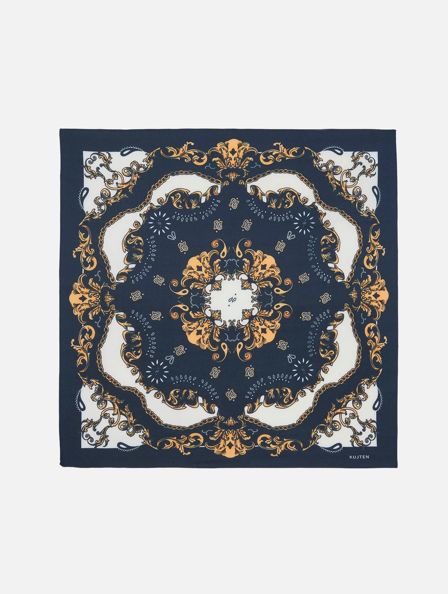 Helia Large Bandana in Marine Fonce