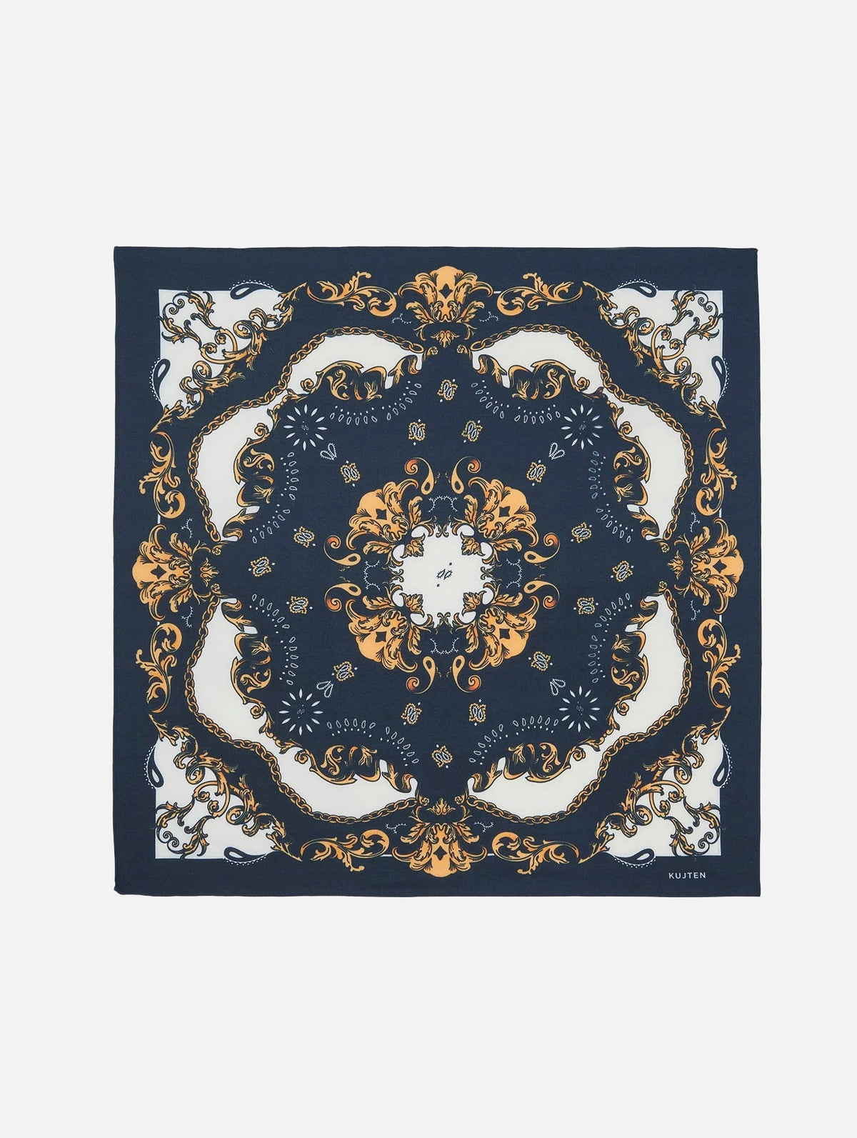 Helia Large Bandana in Marine Fonce