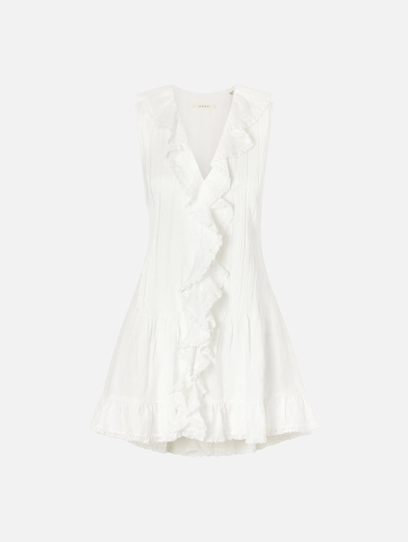 Henrietta Dress in Salt