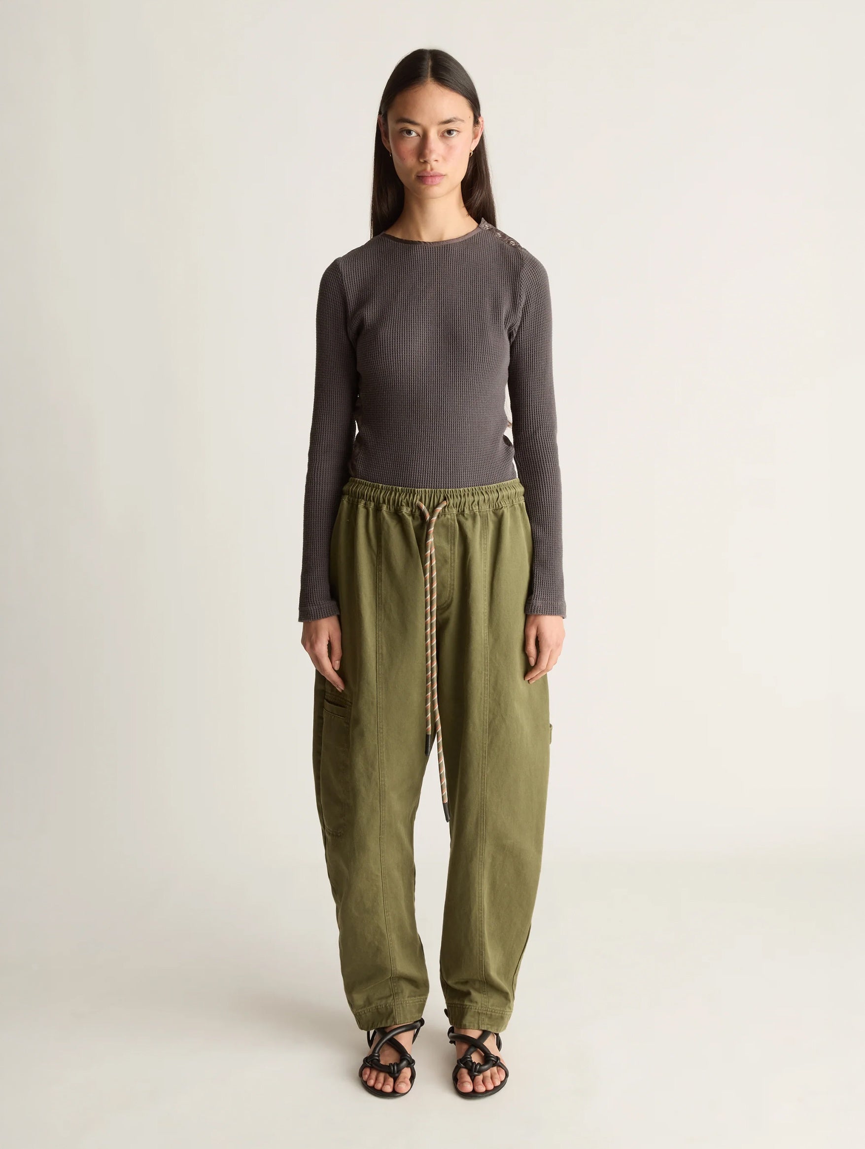 Harper Drill Pant in Fatigue