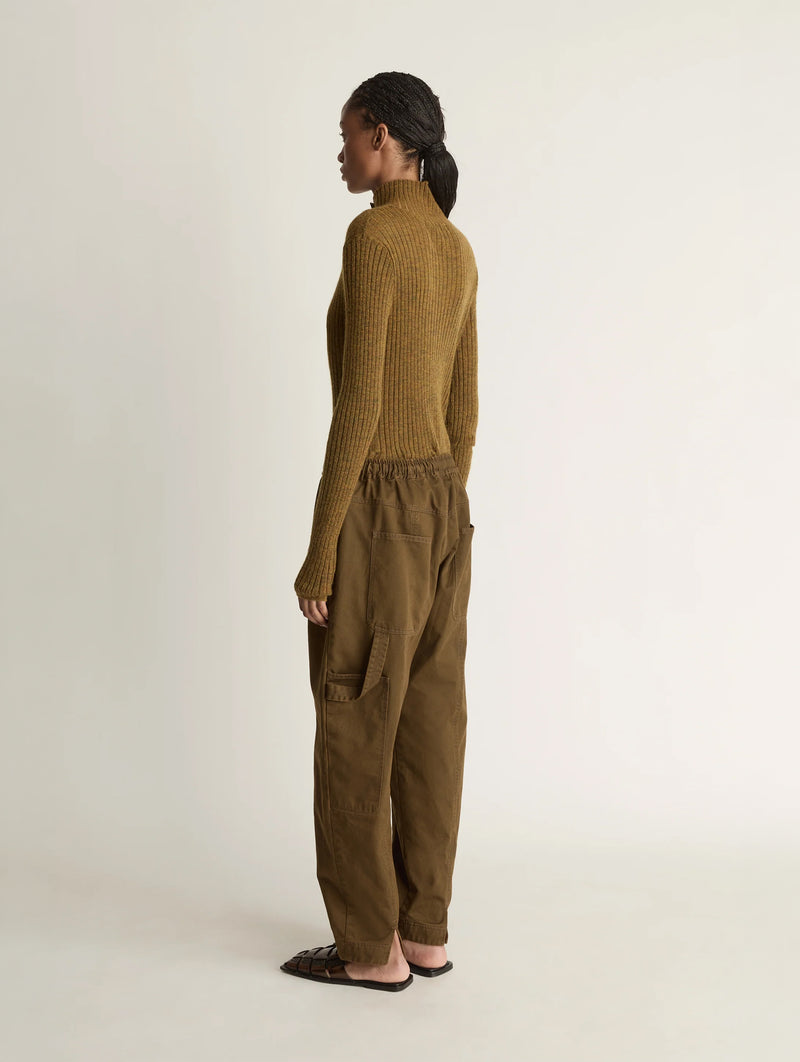 Harper Drill Pant in Khaki