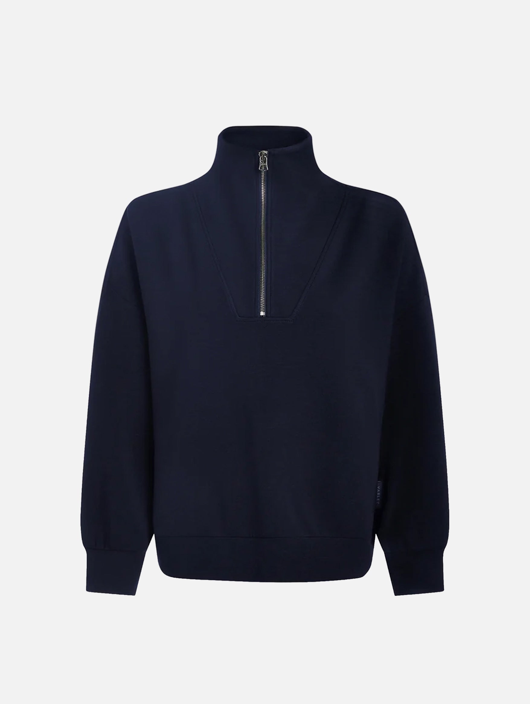 Hawley Half Zip Sweat in Navy