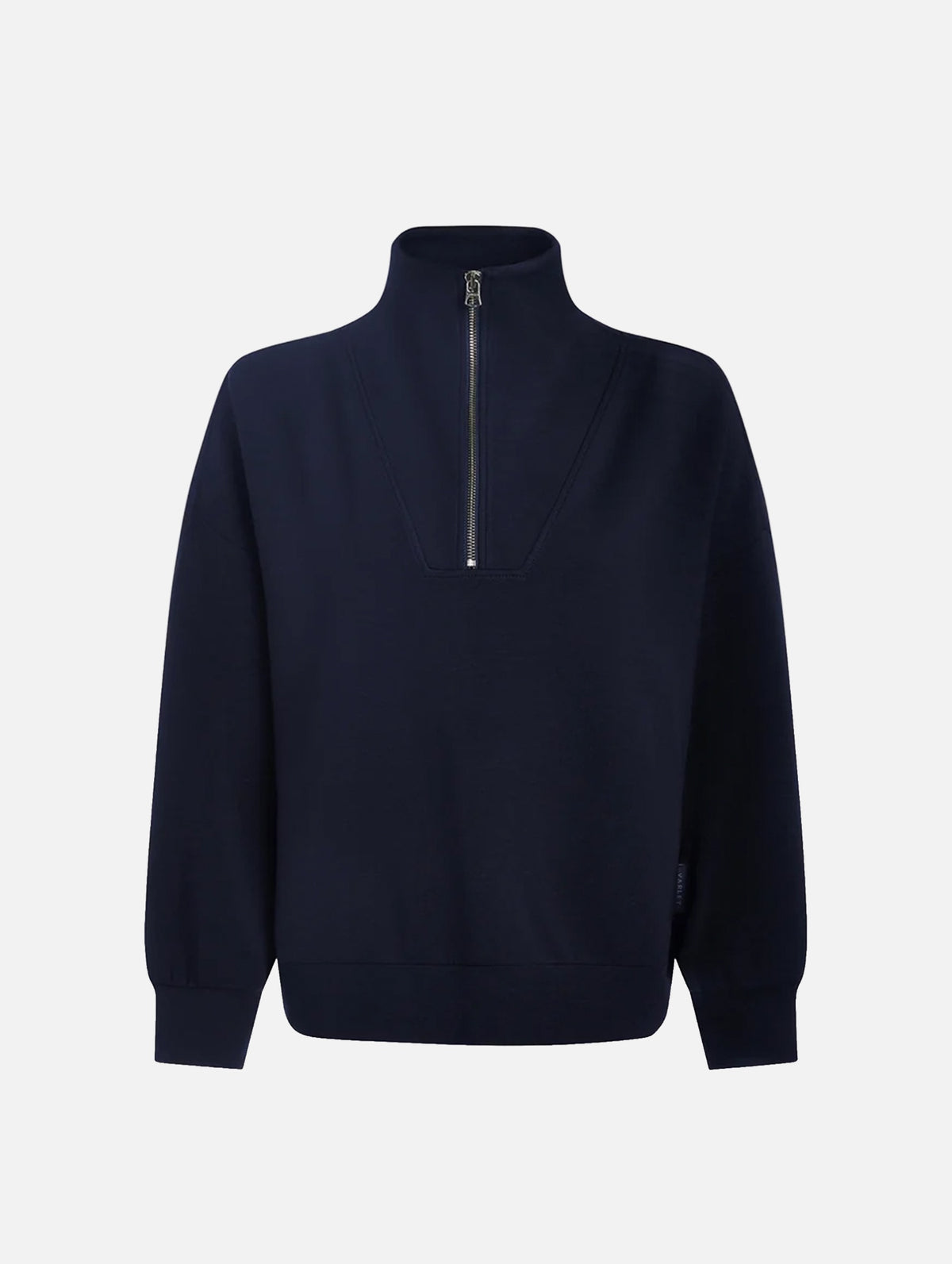 Hawley Half Zip Sweat in Navy