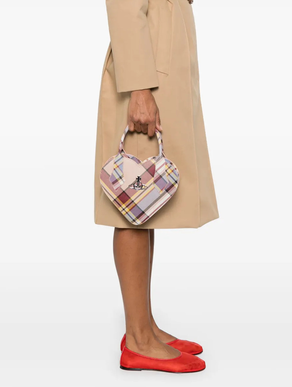 Josephine Heart Crossbody in McHaze