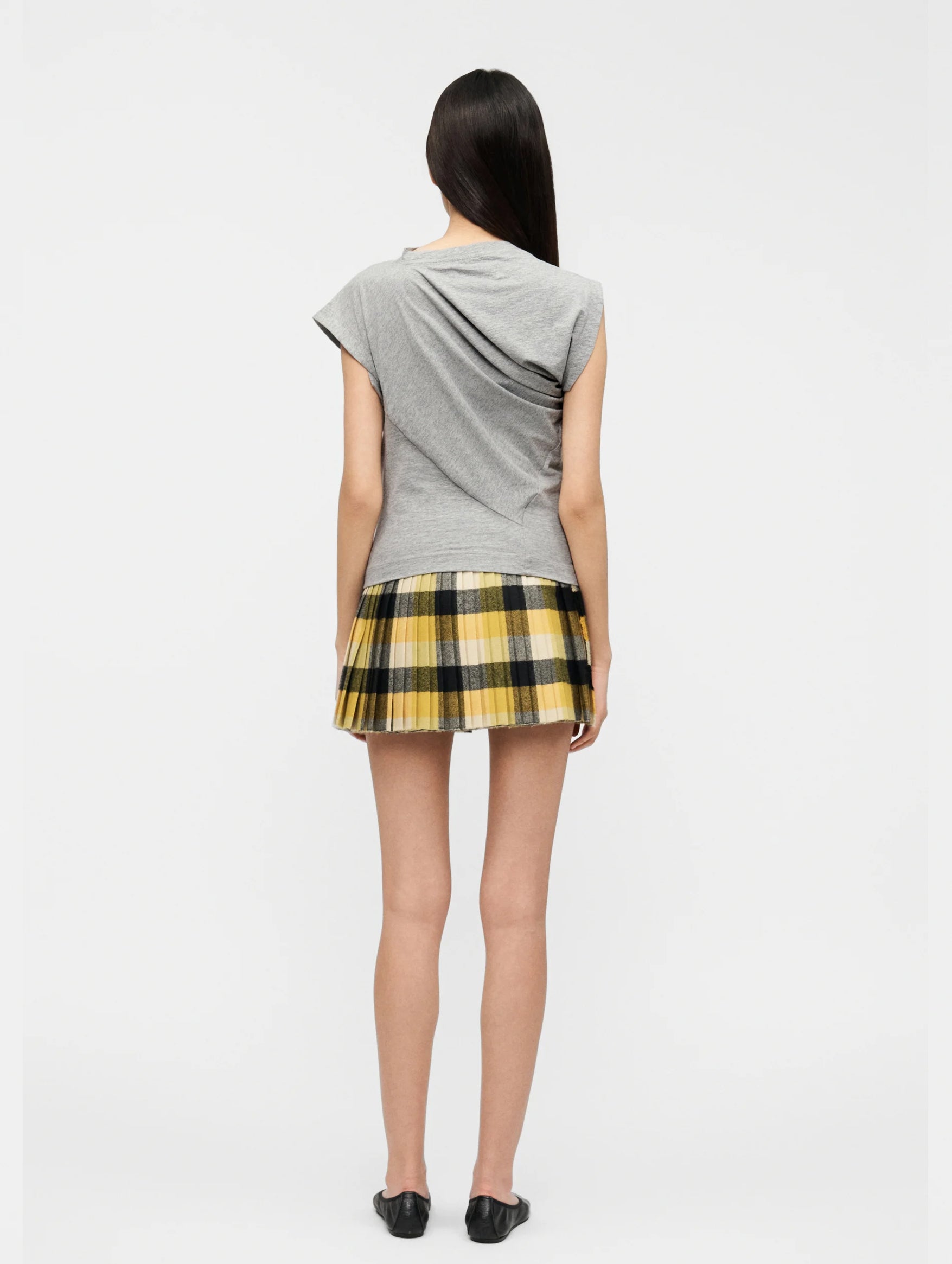 Hebo Top in Grey Melange