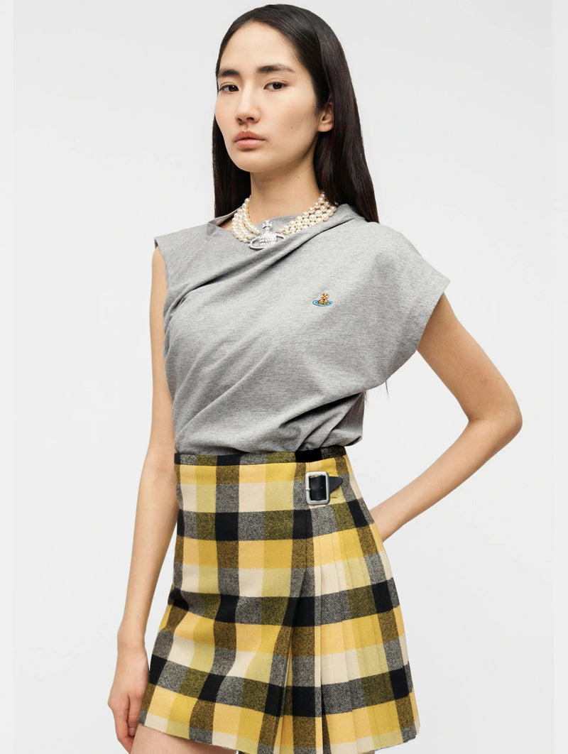 Hebo Top in Grey Melange
