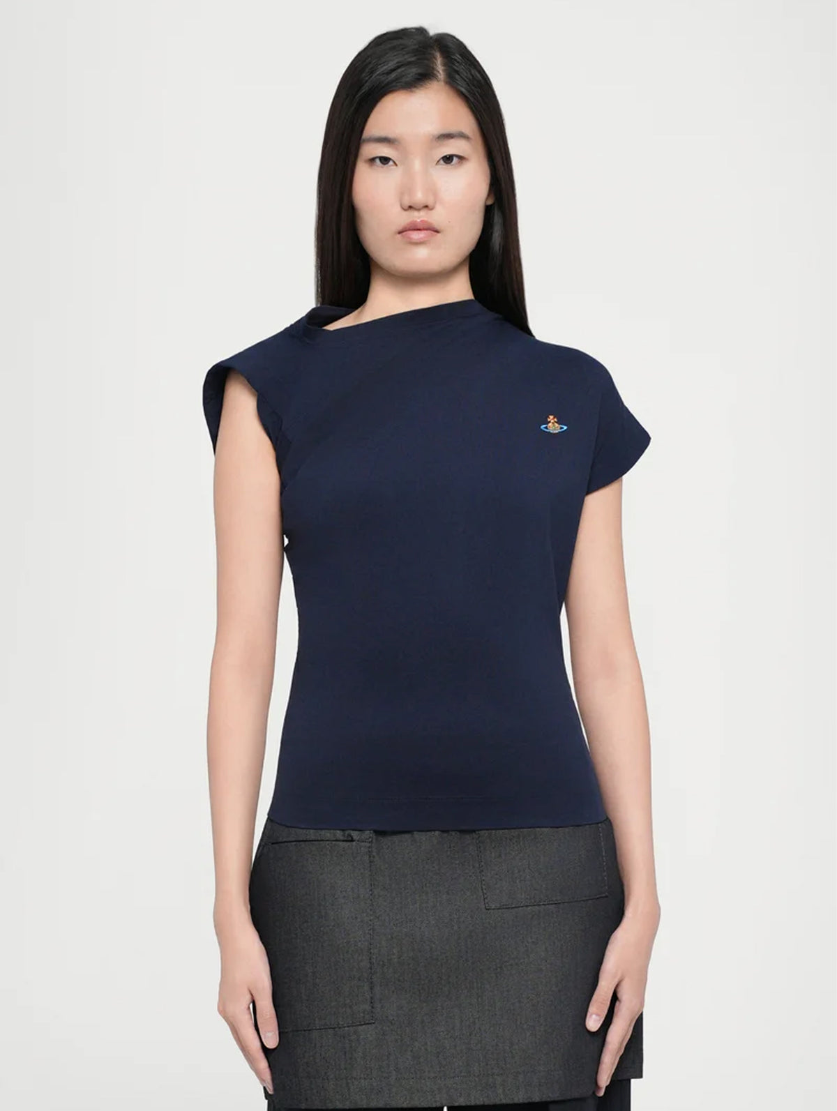 Hebo Top in Navy