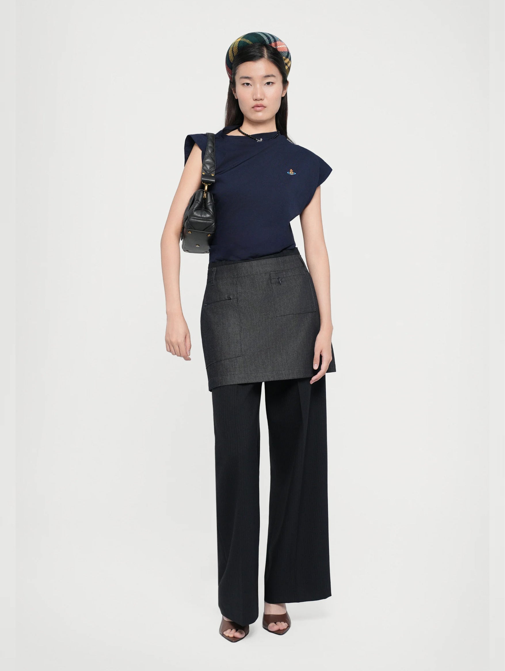 Hebo Top in Navy
