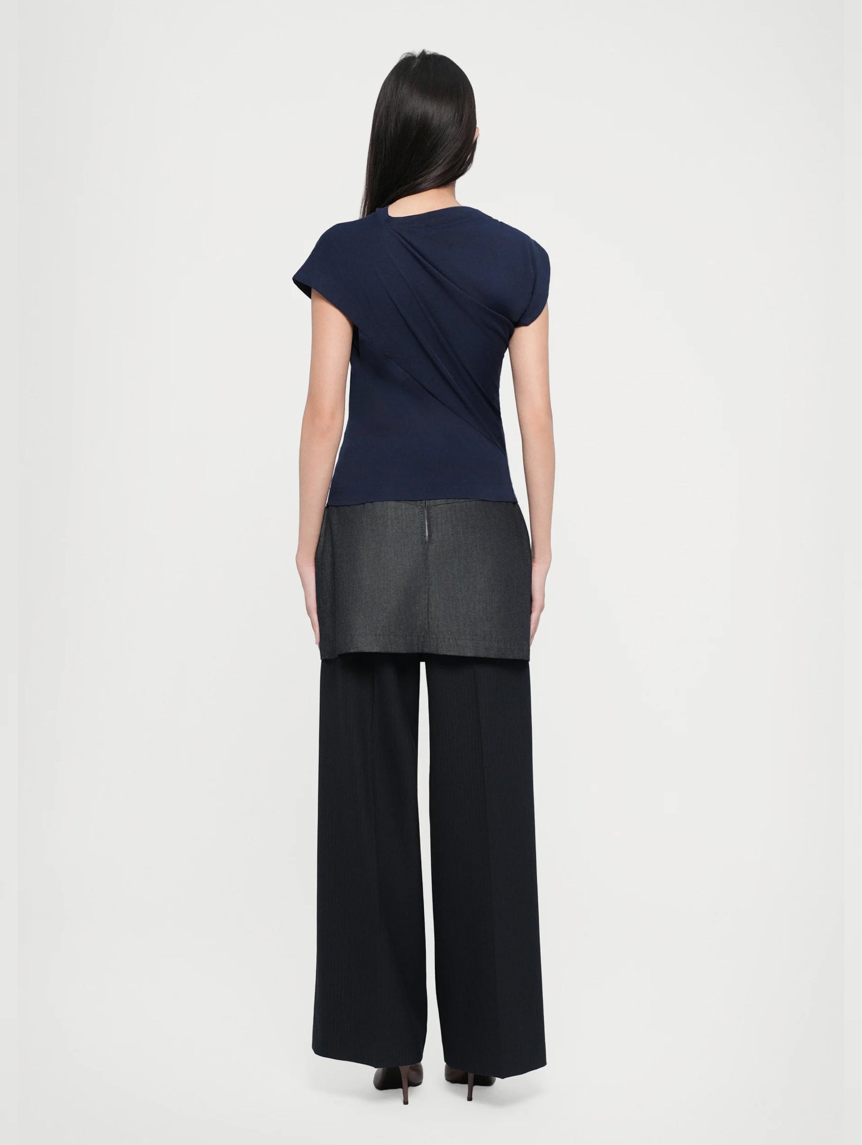 Hebo Top in Navy