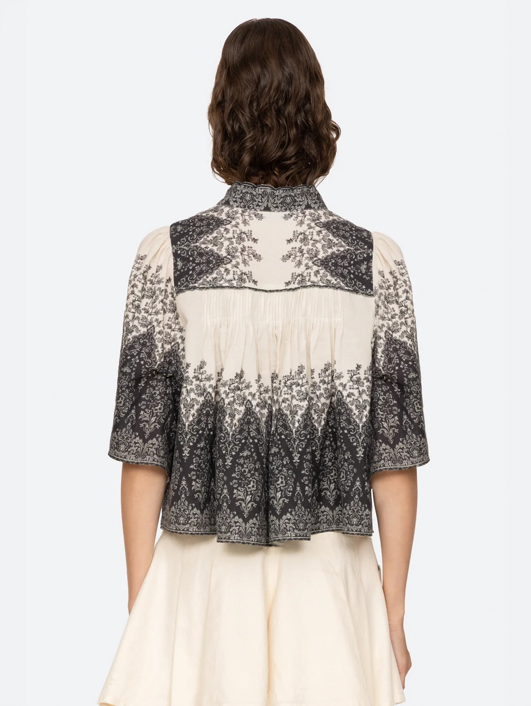 Hedra Print Blouse in Multi