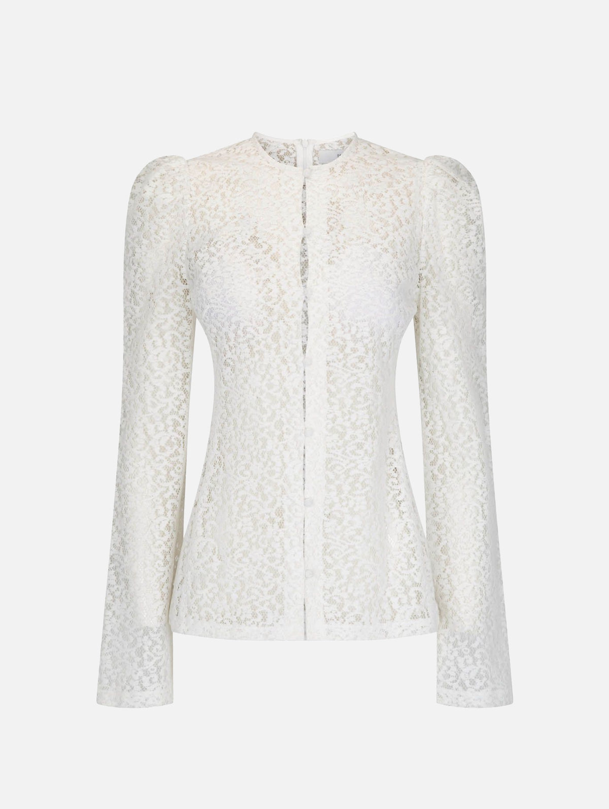 Helena Top in Ivory Lace