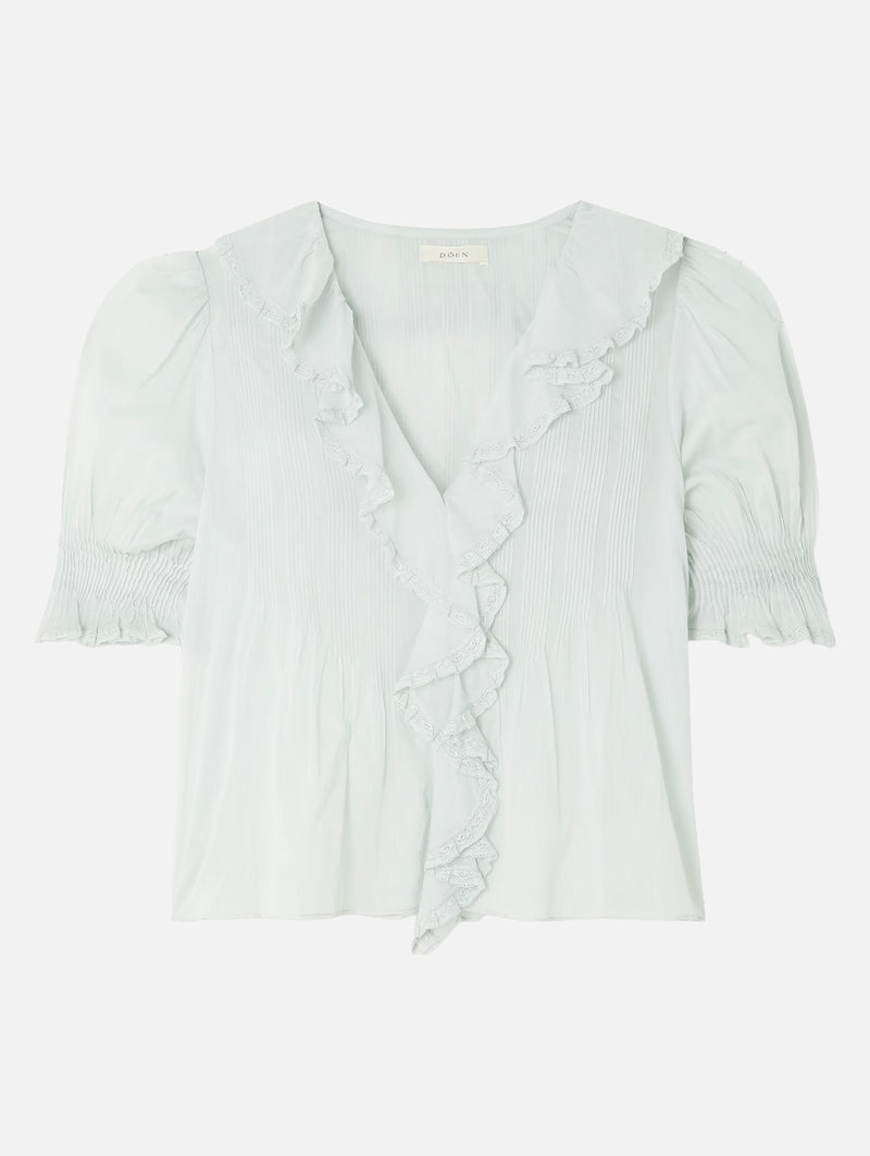 Henri Top in Alice Blue