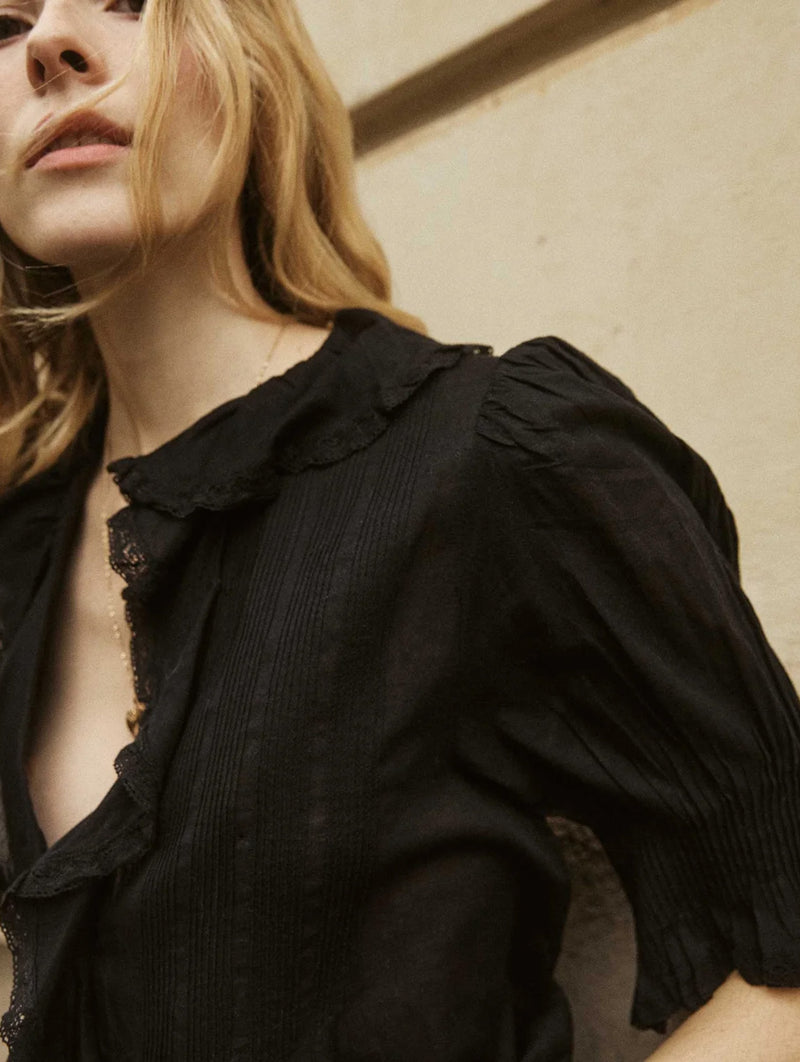 Henri Top in Black