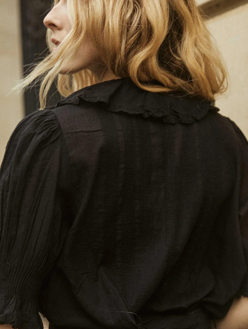 Henri Top in Black