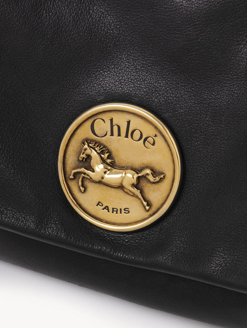 Chloé Heritage Medium Crossbody Bag in Black