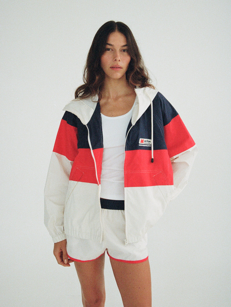Homebound Windbreaker in Nautical