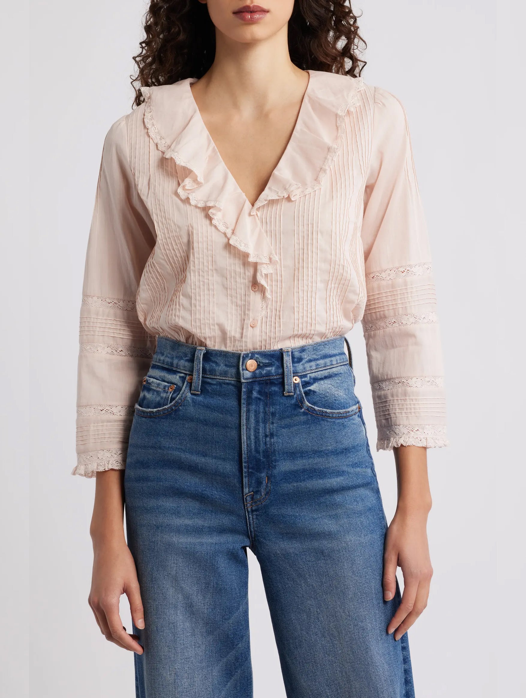 Huguette Top in Blush