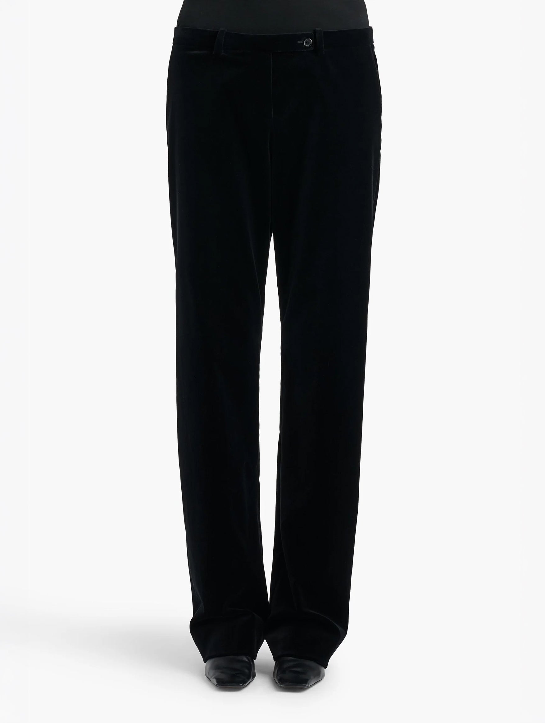 Hunter Pant in Black Velvet