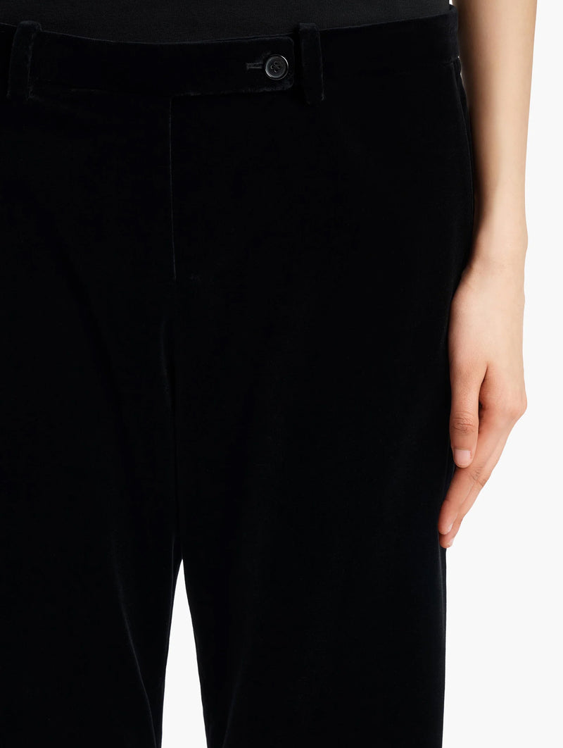 Hunter Pant in Black Velvet