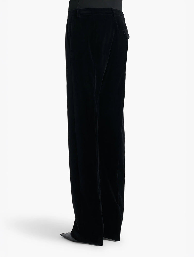 Hunter Pant in Black Velvet