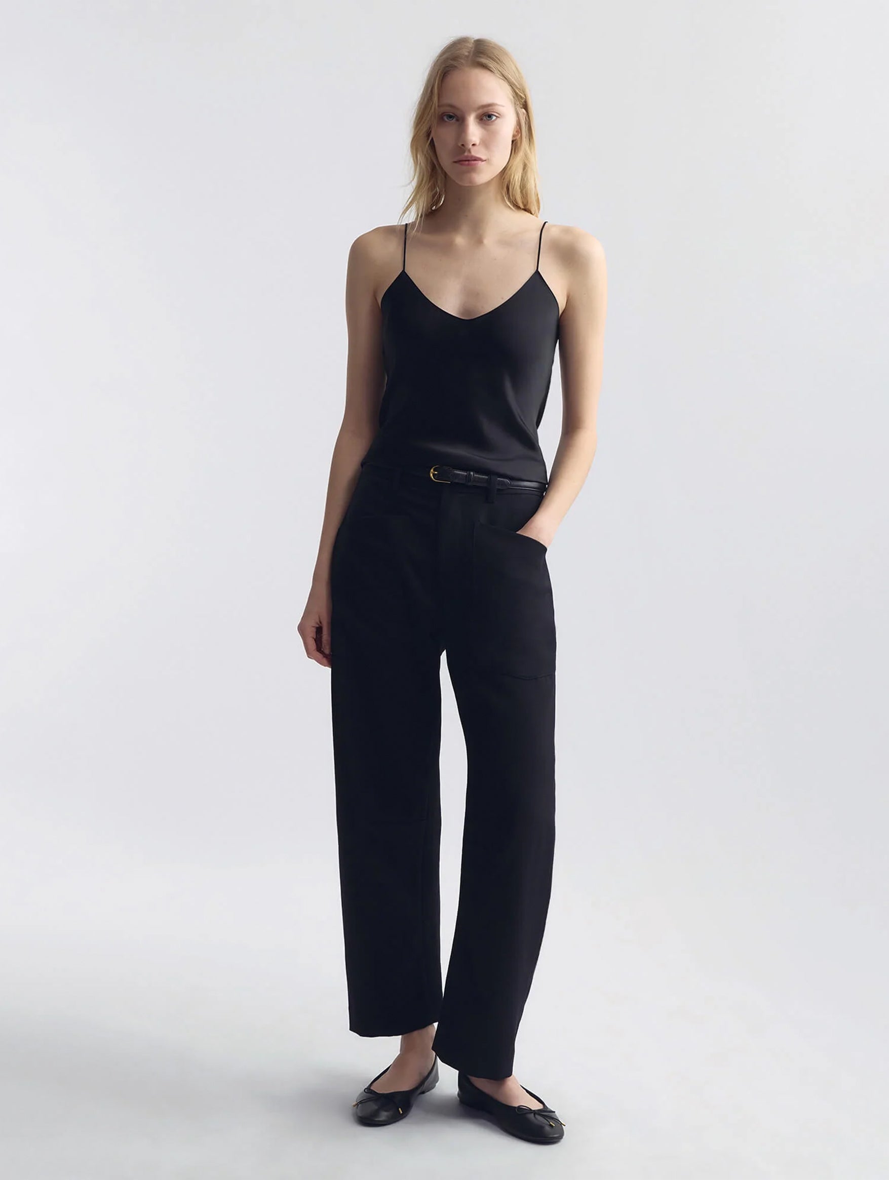 Isabella Cami Top in Black