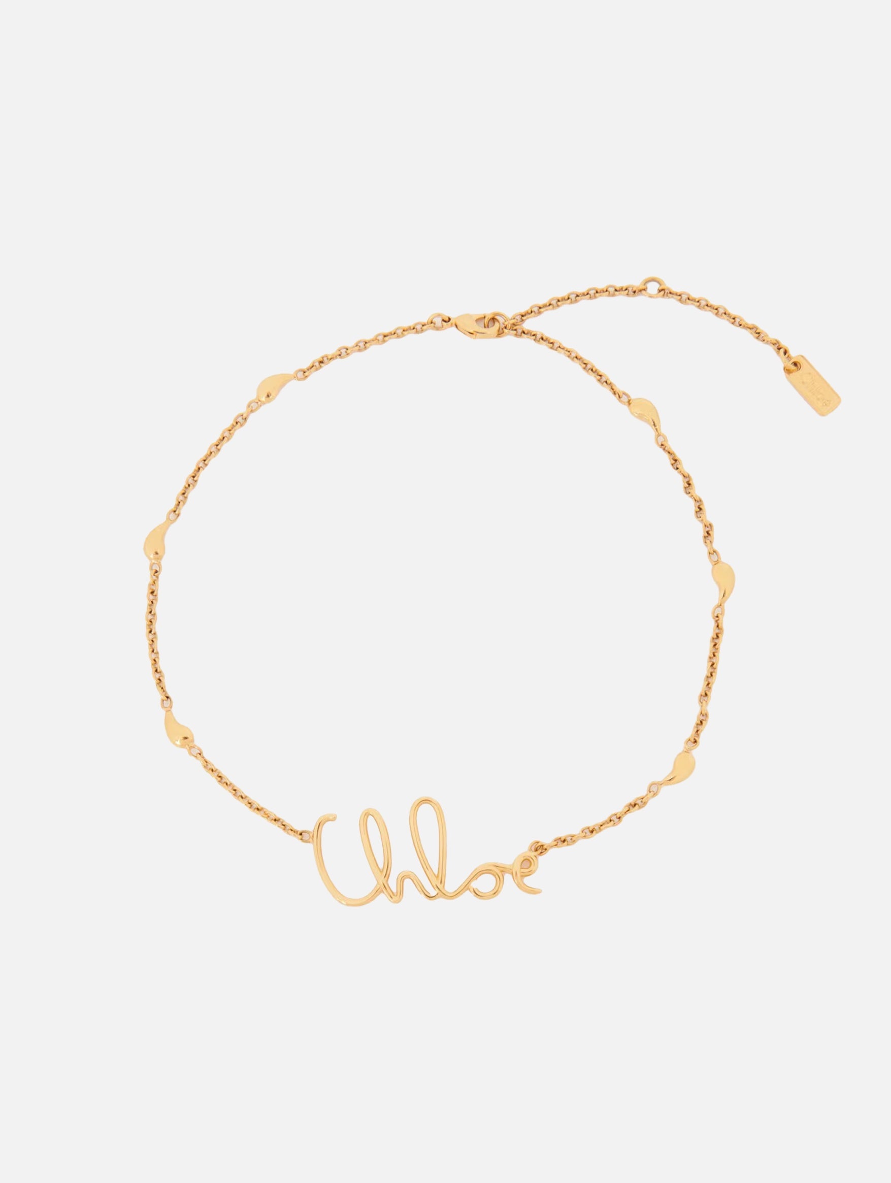 The Chloé Iconic Necklace in Vintage Gold