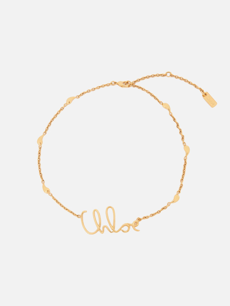 The Chloé Iconic Necklace in Vintage Gold
