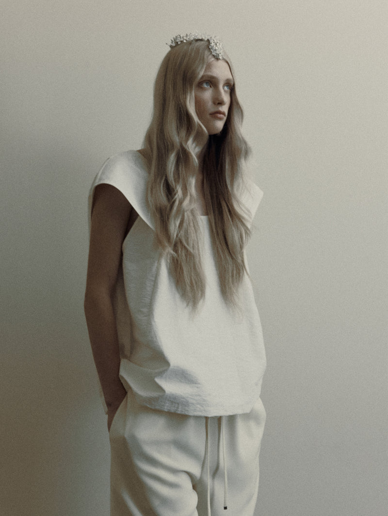 Ida Top in Ivory