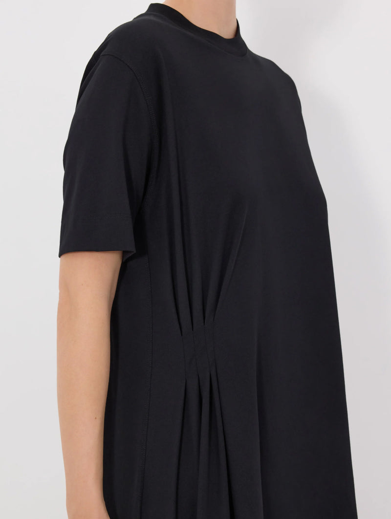 IgariI Asymmetric T-shirt Dress in Black