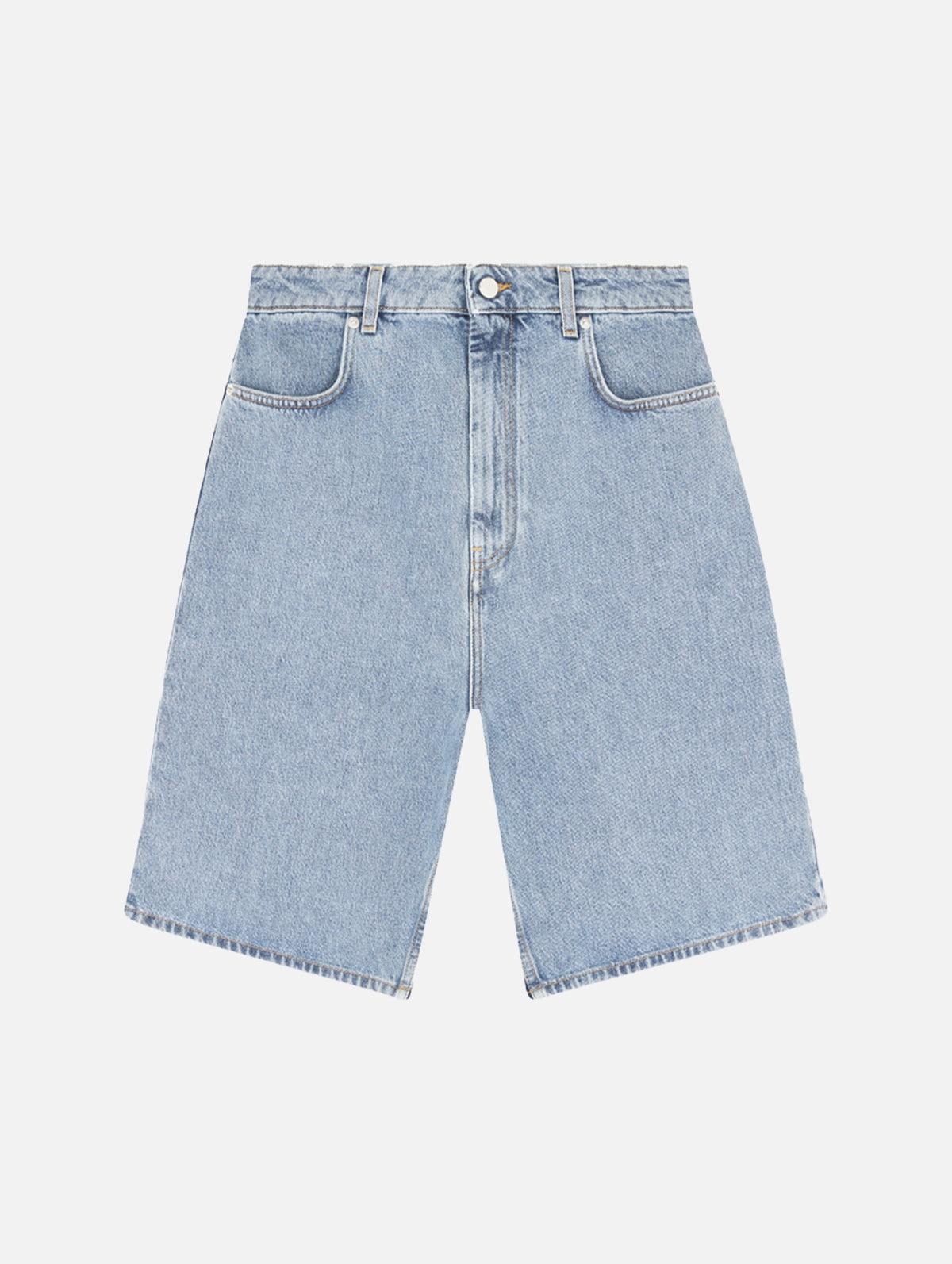 Isu Denim Short in Washed Blue