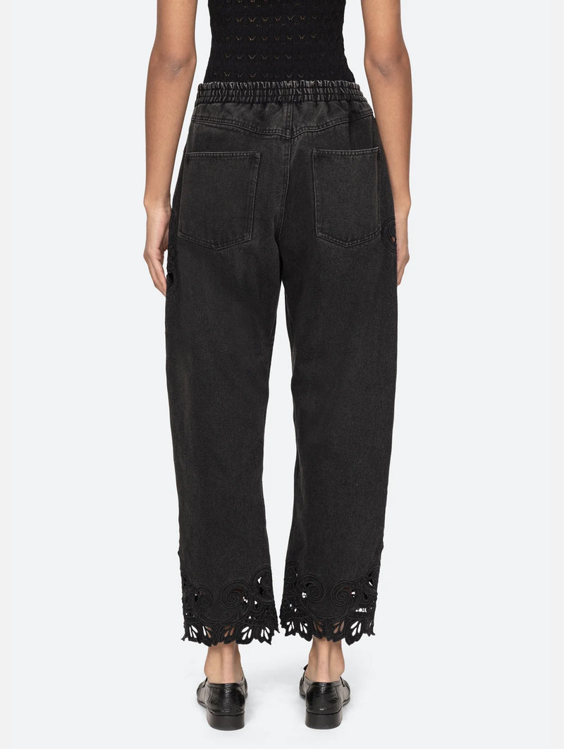 Cavina Denim Jeans in Black