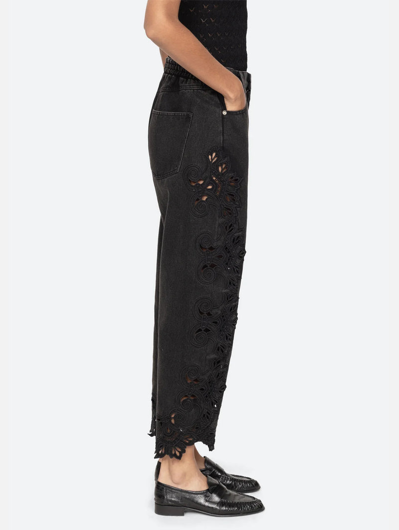 Cavina Denim Jeans in Black